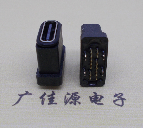杭州type-c14p防水母座,立插接口