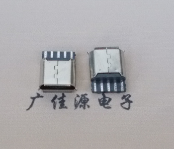 杭州Micro USB5p母座焊线 前五后五焊接有后背