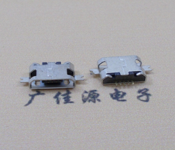 杭州MICRO USB B型口 两脚SMT沉板0.7/1.0/1.6直边
