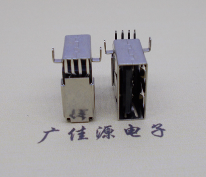 杭州USB侧插14.2防火 USB侧插沉板1..6mm直边反向胶芯 