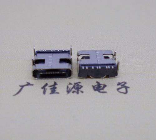 杭州Type-C8P母座卧式四脚插板连接器