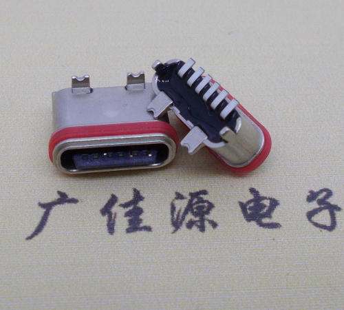 杭州立式贴片防水Type-C6P母座连接器