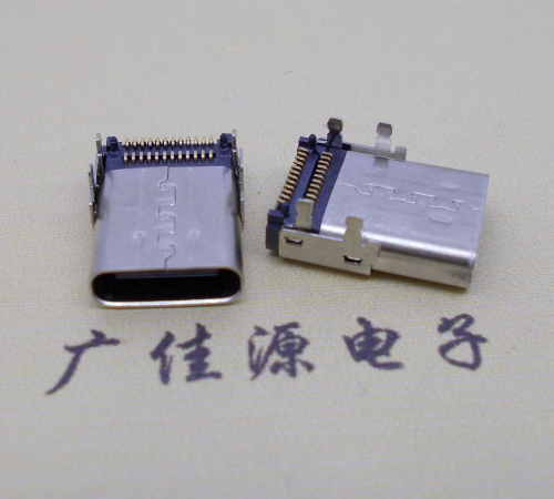 杭州板上型Type-C24P母座双排SMT贴片连接器
