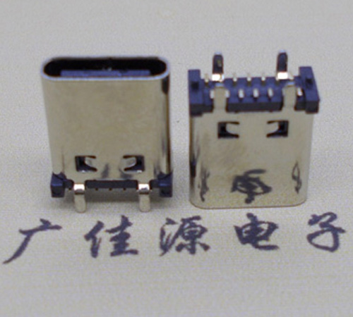 杭州立式贴板type-c14p母座长10.0mm