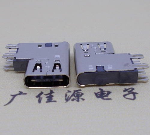 杭州type-c6p母座侧插加高连接器